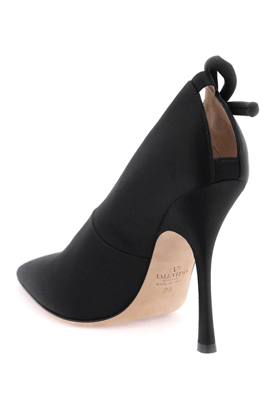 Shop Valentino Silk 'nite-out' Pumps In Black