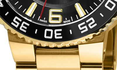 Gevril Riverside Swiss Automatic Bracelet Watch, 42mm In Gold