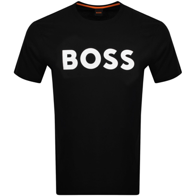 Shop Boss Casual Boss Thinking 1 Logo T Shirt Black