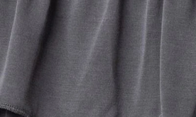 Shop Edikted Aimee Ruffle Miniskirt In Gray