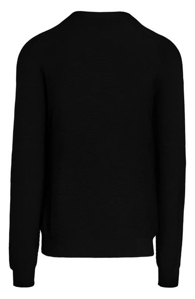 Shop Alphatauri Seamless 3d Performance Knit Sweater In Black