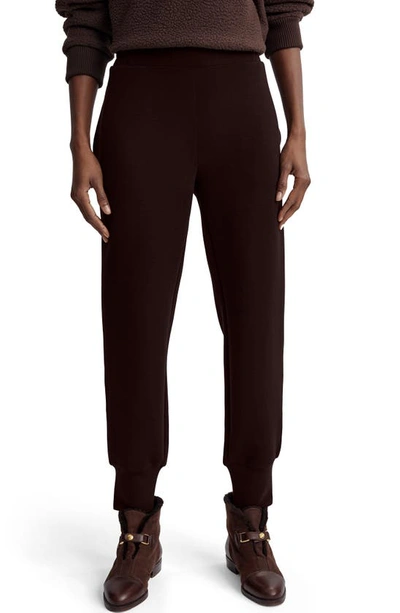 Shop Varley The Slim Cuff Joggers In Coffee Bean