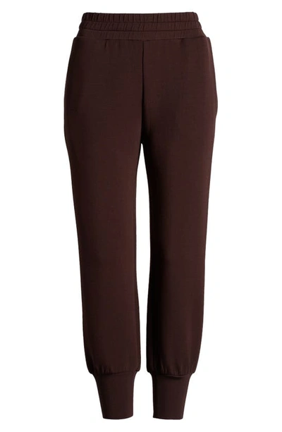 Shop Varley The Slim Cuff Joggers In Coffee Bean