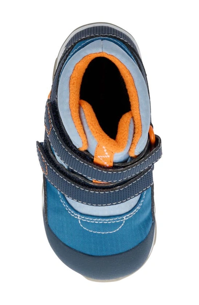 Shop See Kai Run Atlas Ii Waterproof Boot In Blue/ Orange