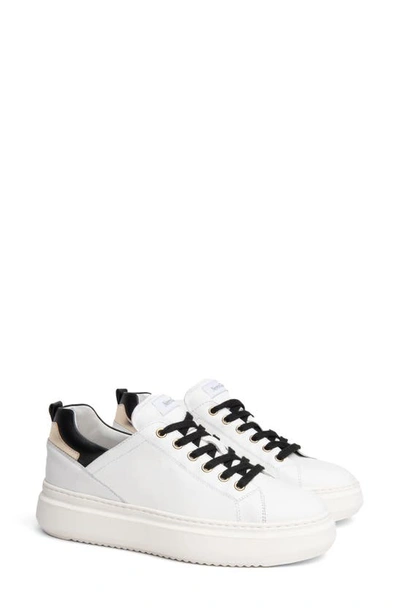 Shop Nerogiardini Skate Sneaker In White