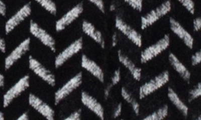 Shop Liverpool Los Angeles Coatigan Open Front Cardigan Sweater In Black Herringbone