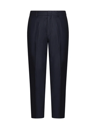 Shop Low Brand Trousers In Blue