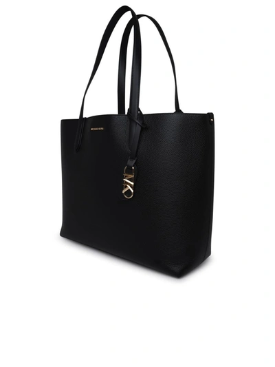 Michael Michael Kors Michael Kors Eliza Leather Tote In Black