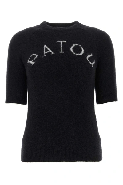 Shop Patou Knitwear In Black