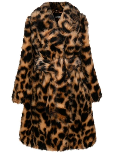 Shop Rotate Birger Christensen Rotate Faux Fur Coat Clothing In Brown