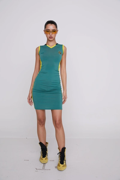 Ho23 Nora Dress In Pine