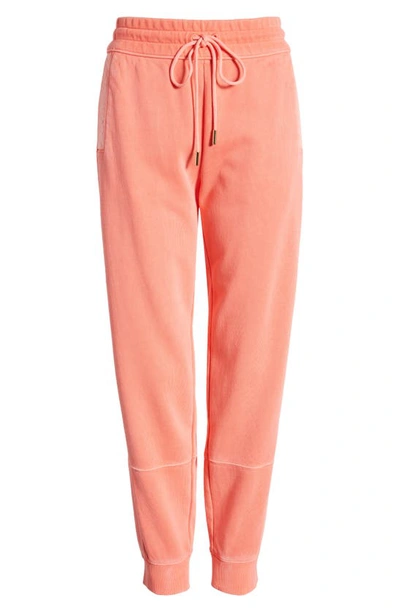 Shop Tommy Bahama Sunray Cove Cotton Hybrid Joggers In Pure Coral