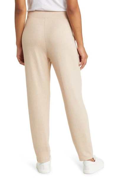 Shop Tommy Bahama Sea Sands Pleated Taper Pants In Light Taupe