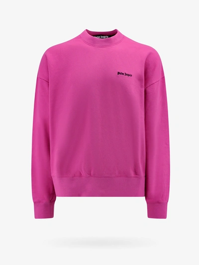 Shop Palm Angels Man Sweatshirt Man Pink Sweatshirts