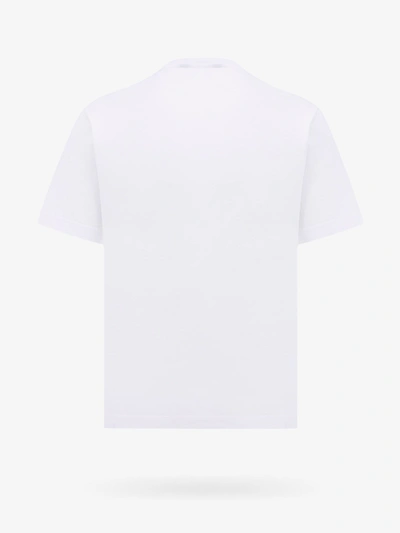 Shop Palm Angels Man T-shirt Man White T-shirts