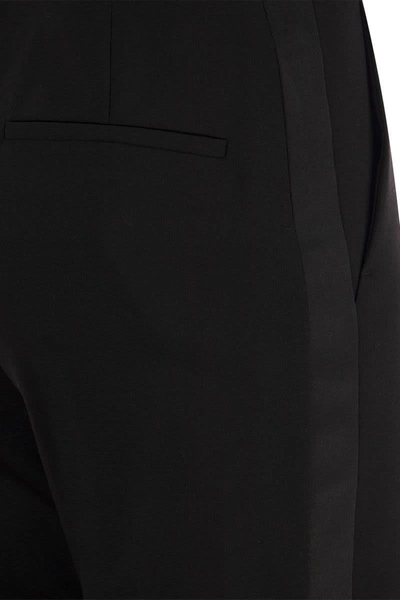 Shop Max Mara Rino - Wool And Mohair Trousers In Black