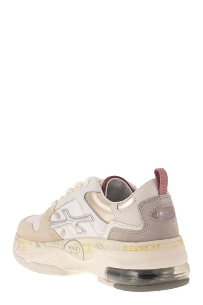 Shop Premiata Draked 308 - Sneakers In White/ivory
