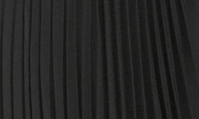 Shop Kensie Pleated Handkerchief Hem Fit & Flare Dress In Black