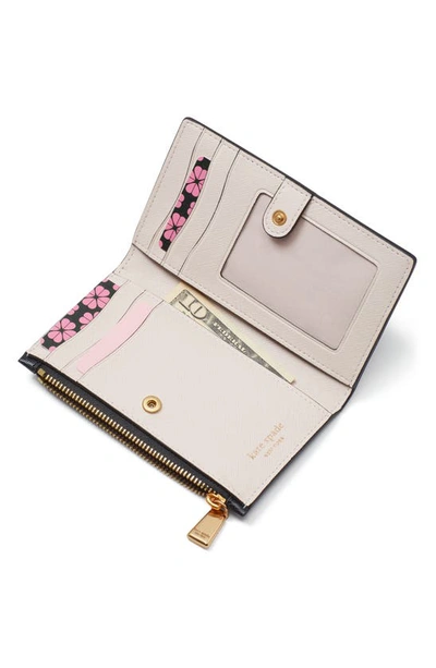 Kate Spade Morgan Colorblock Saffiano Leather Bifold Wallet In Cafe Mocha Multi
