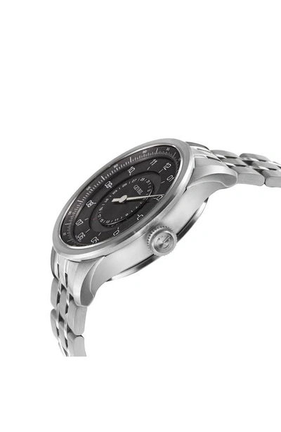 Gevril Jones St. Swiss Automatic Bracelet Watch, 45mm In Silver