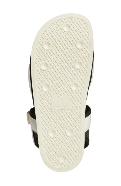 Shop Adidas Originals Human Made Adilette 2.0 Sandal In Off White
