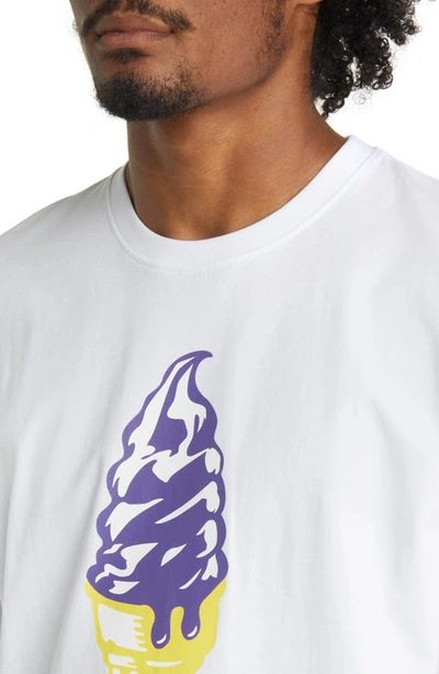 Shop Icecream Sherbert Graphic T-shirt In White