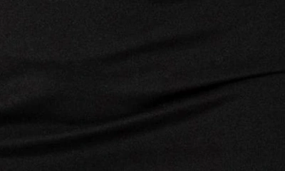 Edikted Diora Off The Shoulder Long Sleeve Minidress In Black