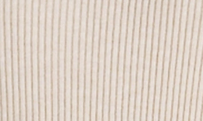 Angel Maternity Turtleneck Rib Maternity Sweater In Cream