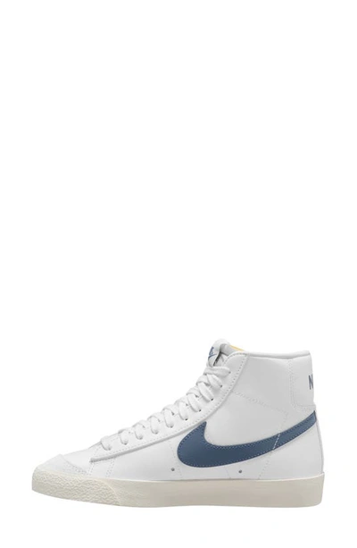 Shop Nike Blazer Mid '77 Sneaker In White/ Diffused Blue-sail
