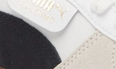 Puma Womens  Palermo In  White-vapor Gray-gum
