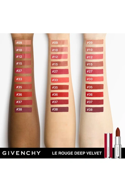 Shop Givenchy Le Rouge Deep Velvet Matte Lipstick In N15