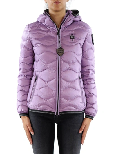 Shop Blauer Usa Jacket In Pink &amp; Purple