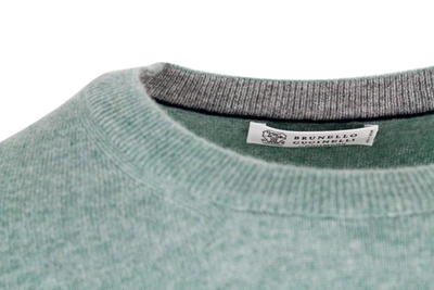 Shop Brunello Cucinelli Sweaters In Green