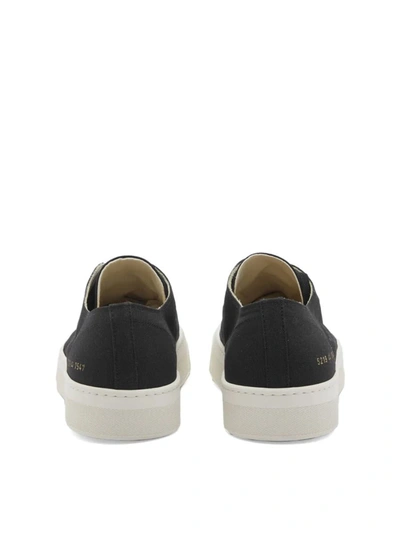 Shop Common Projects Tournament Low Classic Sneakers In Black