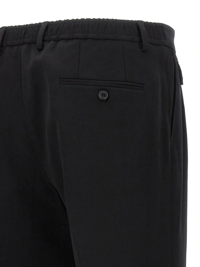 Shop Dolce & Gabbana Pence Wool Pants In Black