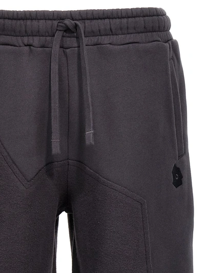 Shop Objects Iv Life 'thought Bubble Panelled' Joggers In Gray