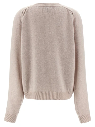 Shop Ramael 'dorsal' Sweater In Beige