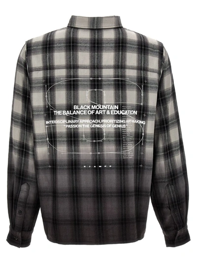 Shop Stampd 'mountain Transit Dip Dye Mason' Shirt In Gray