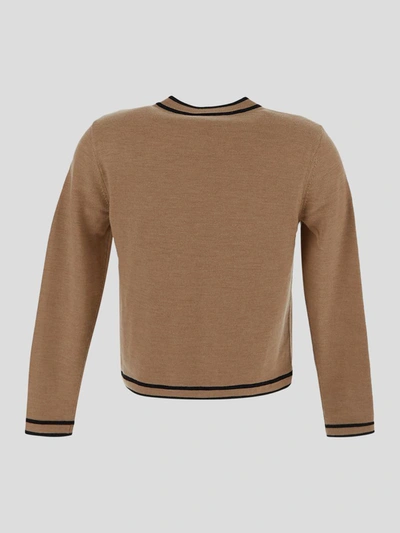 Shop Tory Burch Sweaters In Brown