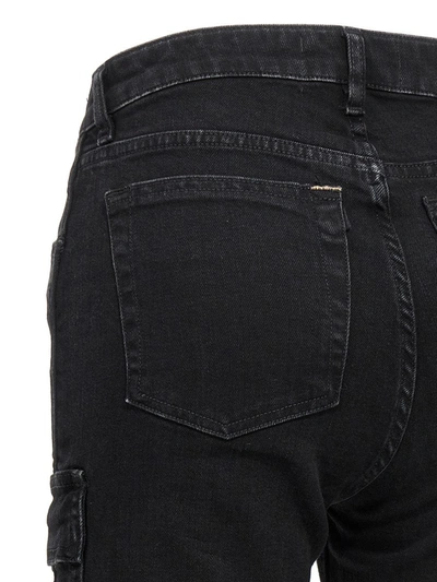 Shop 3x1 'kaya Cargo' Jeans In Black