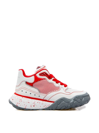 Alexander Mcqueen Court Trainer Chunky Sneakers In Multi