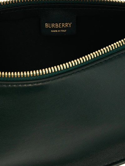 Shop Burberry 'shield Sling' Mini Shoulder Bag In Green