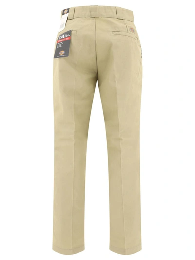 Shop Dickies "874" Trousers In Beige