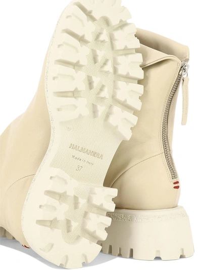 Shop Halmanera "rama 27" Ankle Boots In White