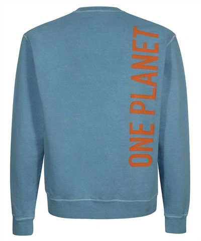 Shop Dsquared2 Cotton Crew-neck Sweatshirt In Blue