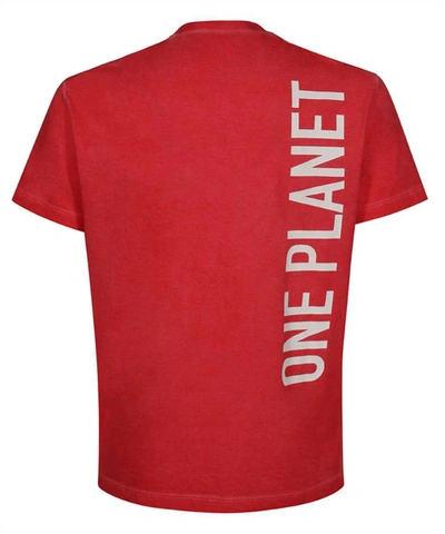 Shop Dsquared2 Cotton Crew-neck T-shirt In Red