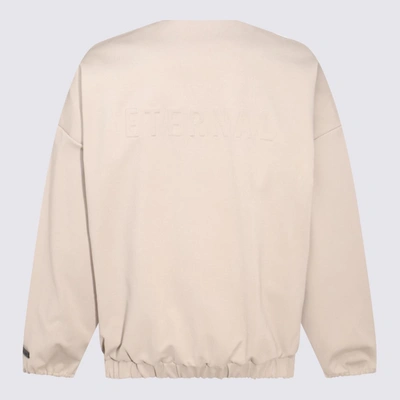 Shop Fear Of God Beige Cotton Sweatshirt