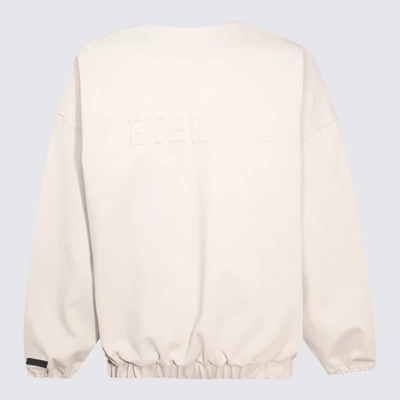 Shop Fear Of God Cement Cotton Sweatshirt