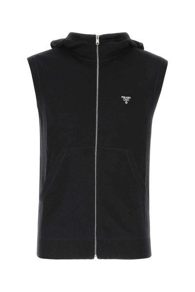 Shop Prada Jackets And Vests In F0002