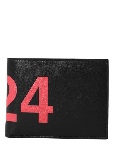 Shop 424 Logo Wallet In Black